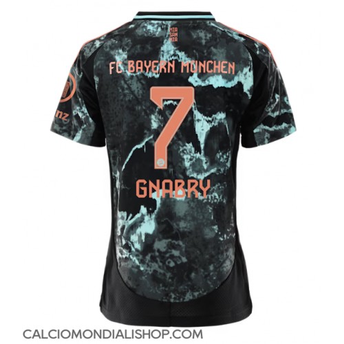 Maglie da calcio Bayern Munich Serge Gnabry #7 Seconda Maglia Femminile 2024-25 Manica Corta